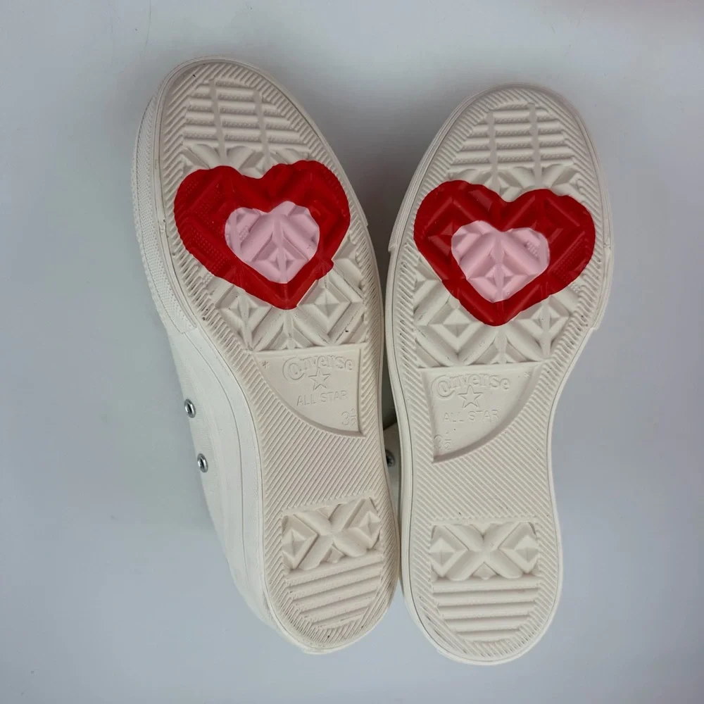 Converse Women’s CTAS Lift Egret Platform-5.5-Forever Dream Off White Shoes NEW!